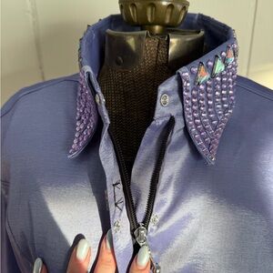 Stylish Purple Women's Jacket
